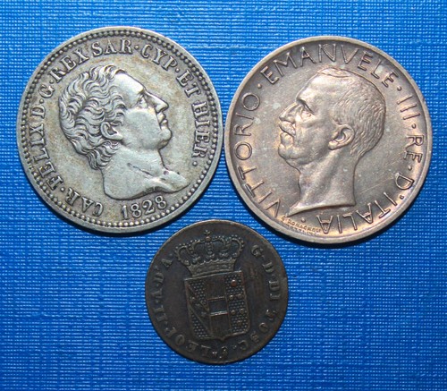 Lot italie monnaies argent - monnaies,