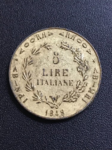 Lire 1848 governo - lire,