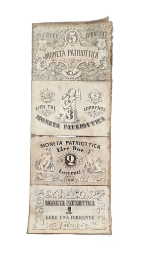 Moneta patriottica 1848 lotto - moneta,