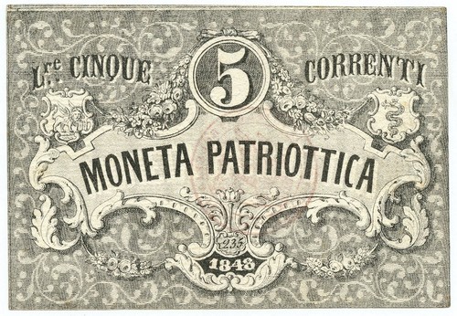 Lire correnti moneta - 5,