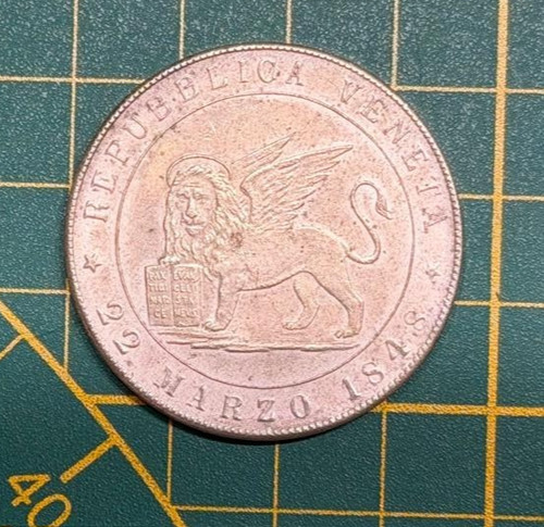 Lire 1848 repubblica veneta - lire,