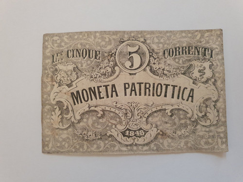 Cartamoneta patriottica di - ,
