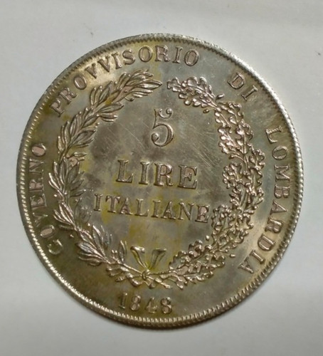 Lire 1848 governo - 1848,
